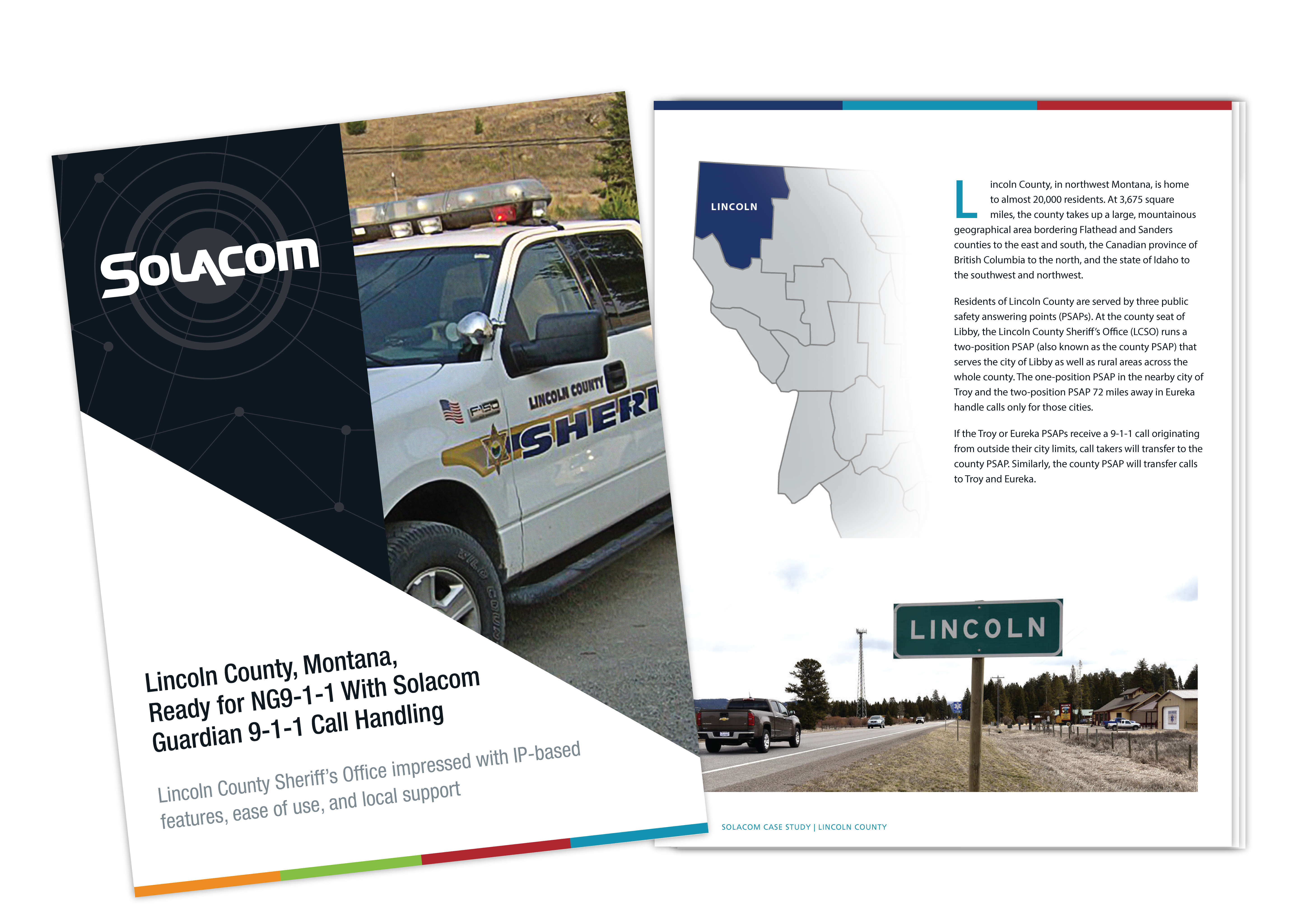 Lincoln County, Montana, Ready for NG9-1-1 With Solacom Guardian 9-1-1 Call Handling, a Solacom case study