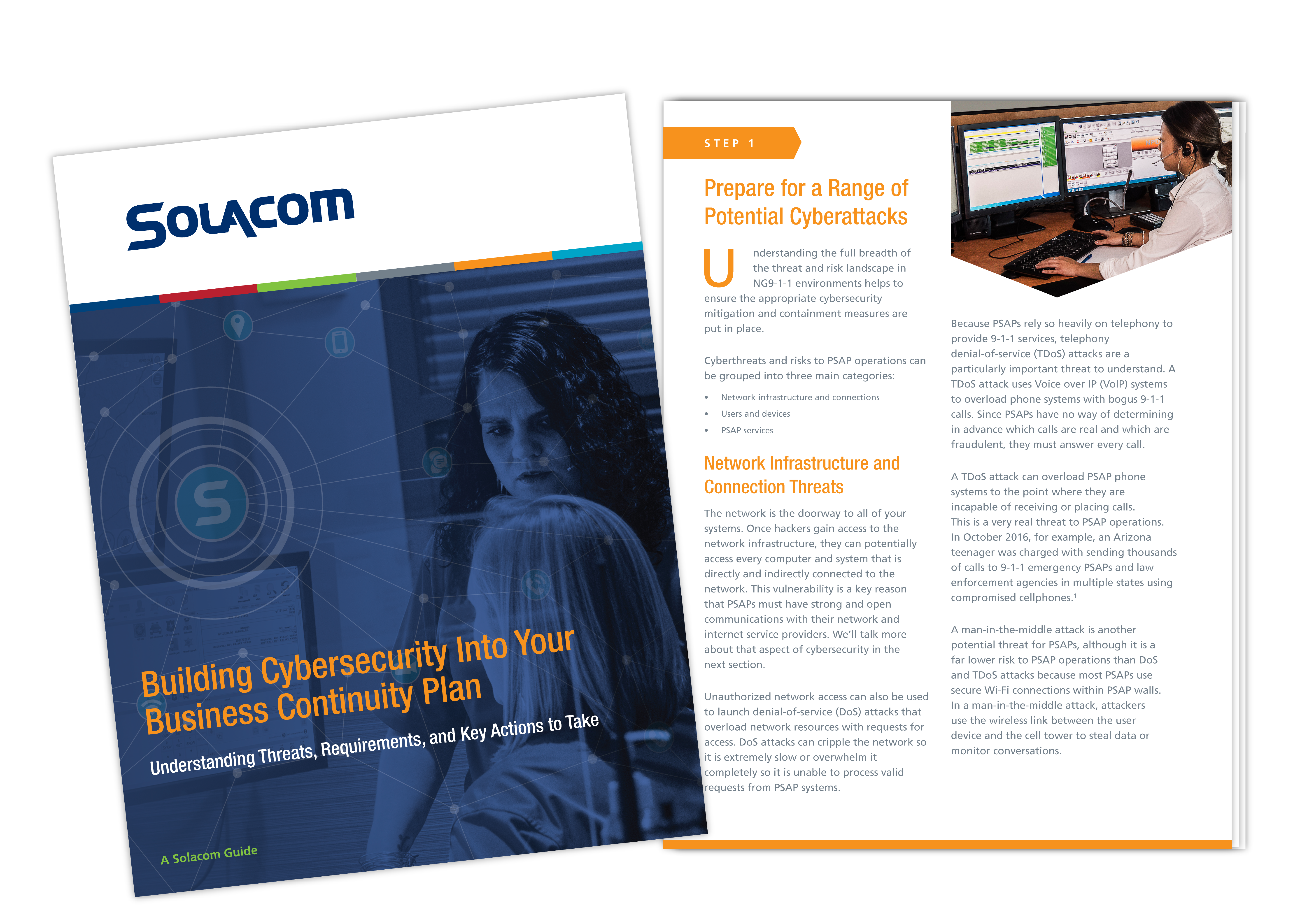 Building Cybersecurity Into Your Business Continuity Plan, a Solacom guide