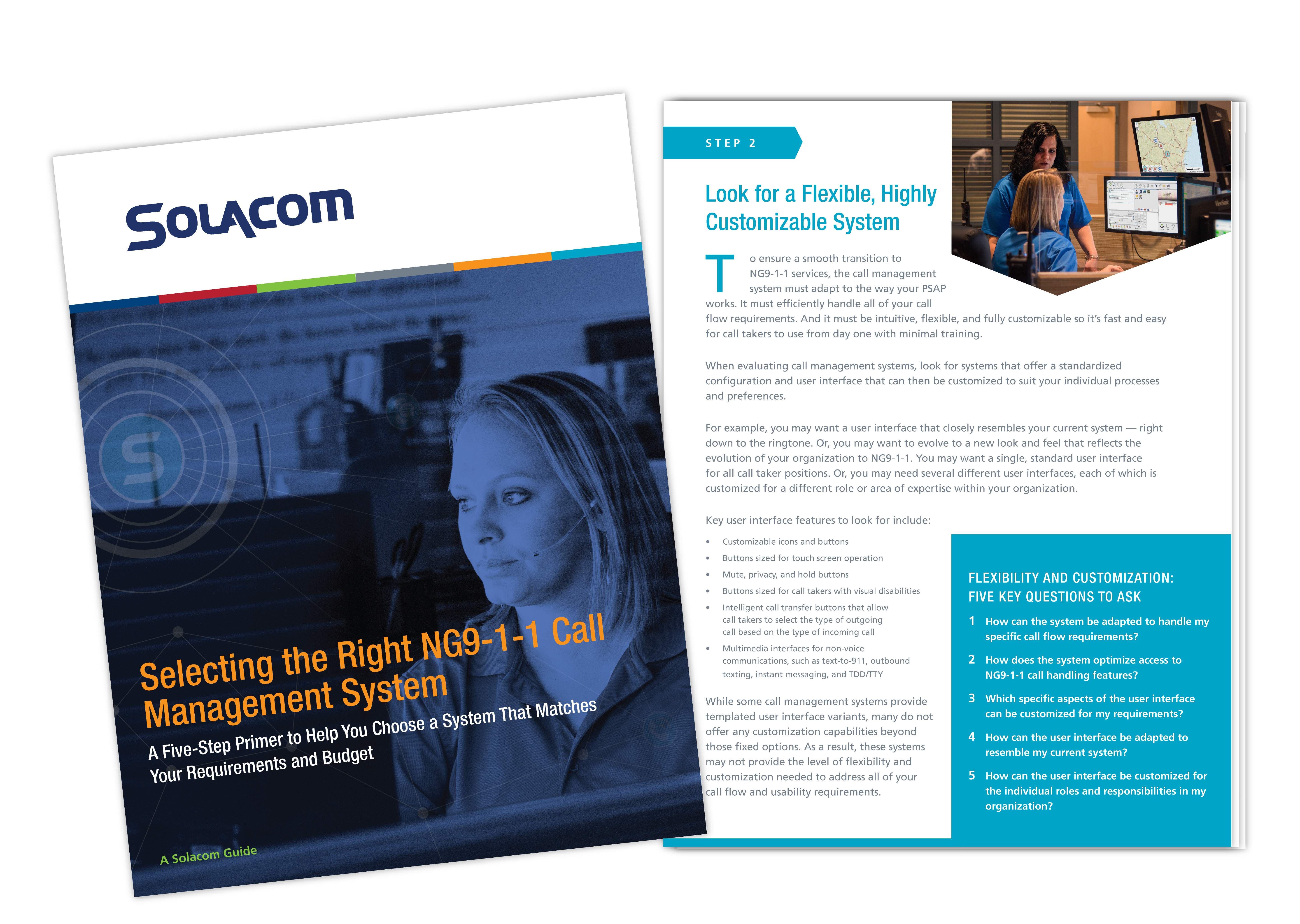 Selecting the Right NG9-1-1 Call Management System, a Solacom guide