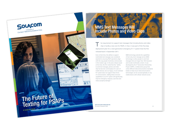 The Future of Texting for PSAPs, a Solacom brief